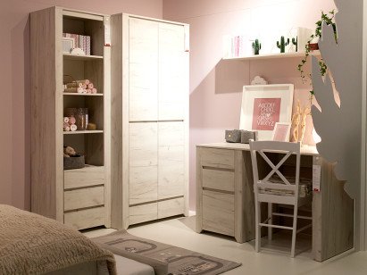 Różowy pokój dziecięcy - meble Angel Wójcik