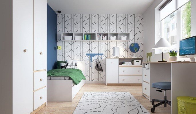 garderoba do pokoju dziecka