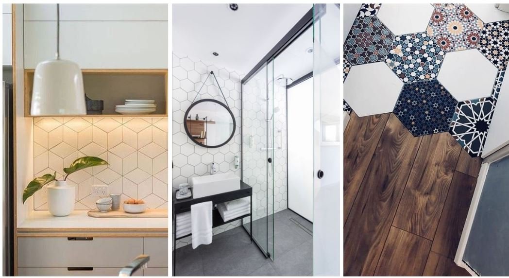 wzory geometryczne we wnętrzach