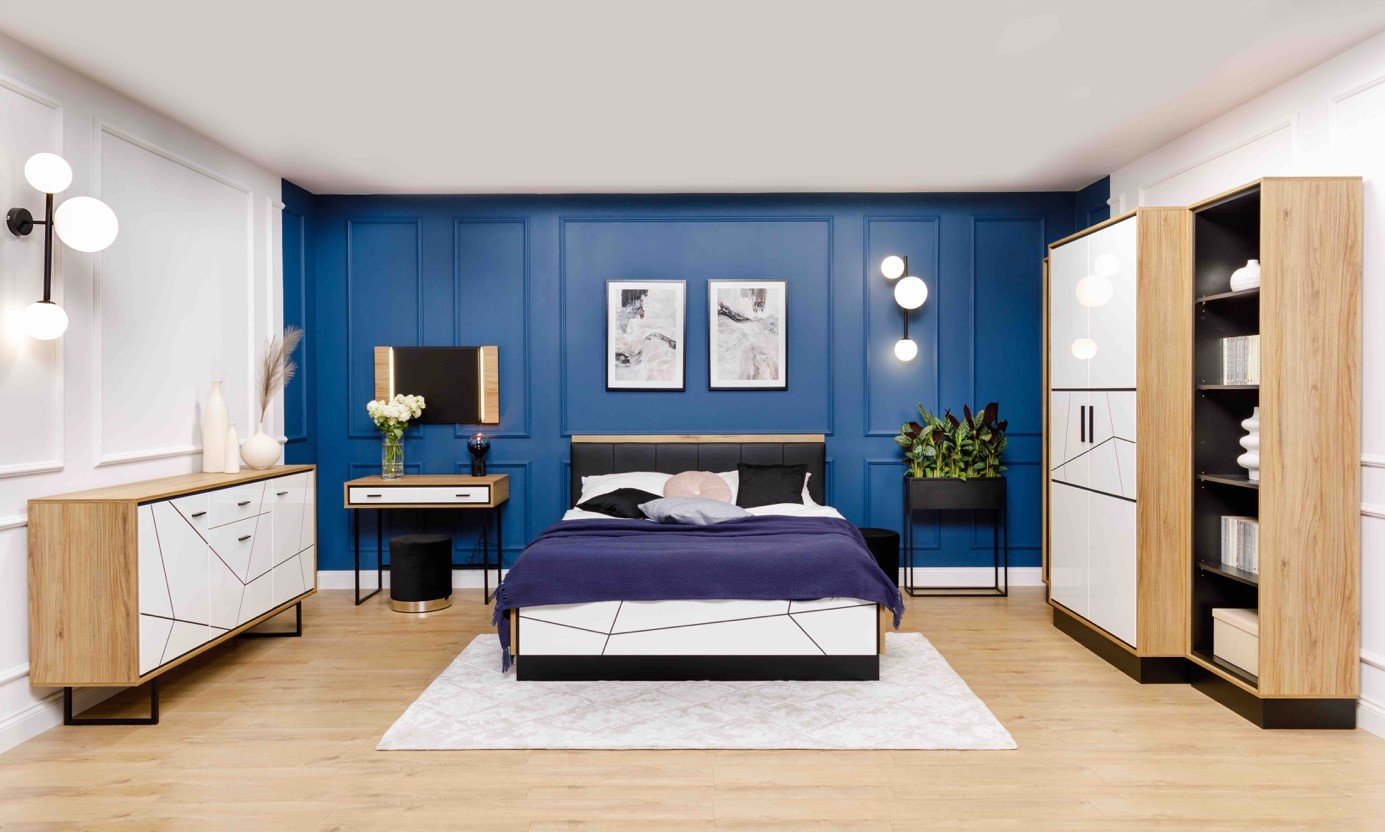 klasyczna elegancja w sypialni