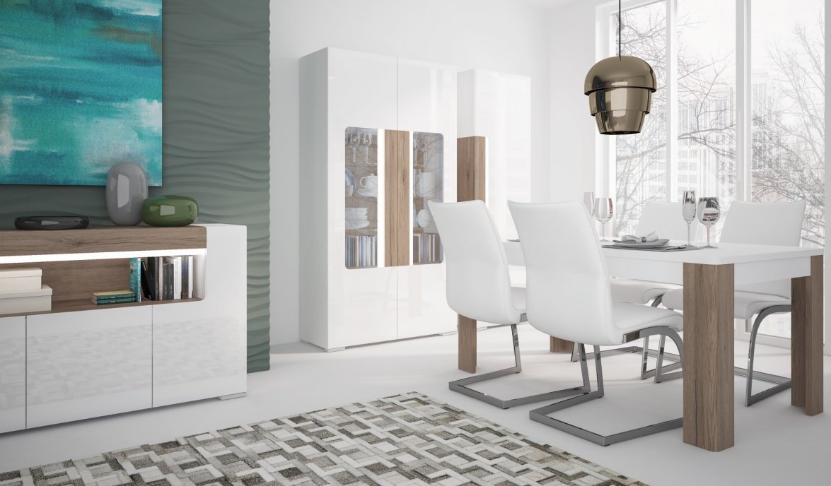 pokój dzienny z szafą