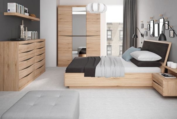 trendy w sypialni w 2023, modna sypialnia