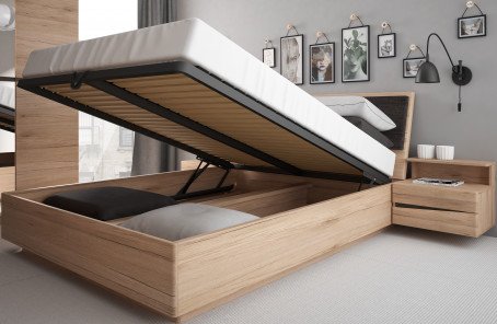 łóżko z kolekcji summer