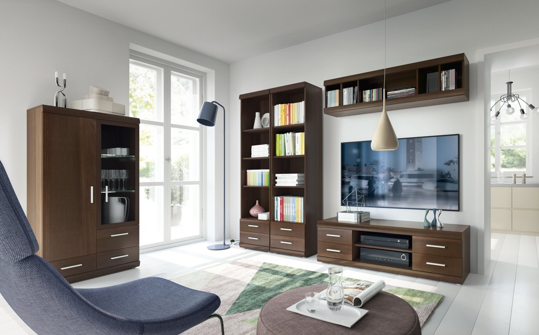 szafa w pokoju dziennym