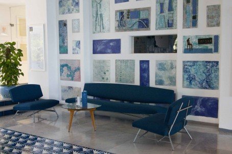 Niebieskie wnętrza - inspiracje Niebieskie wnętrza - inspiracje