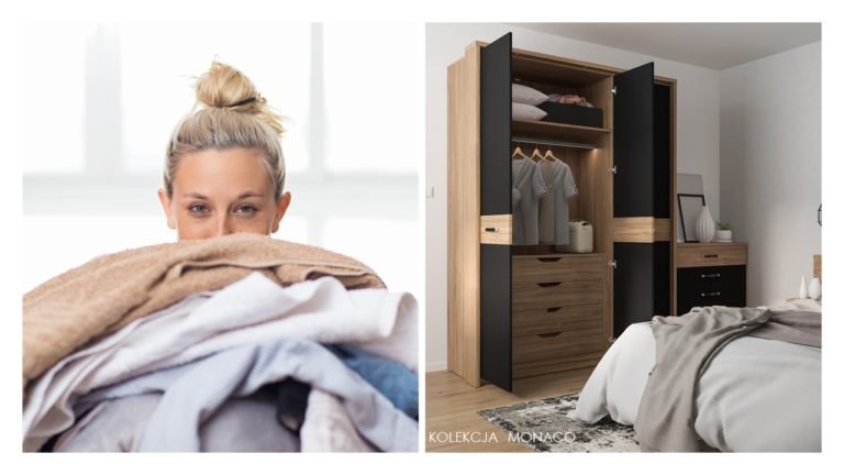 porządki w szafie przed świętami