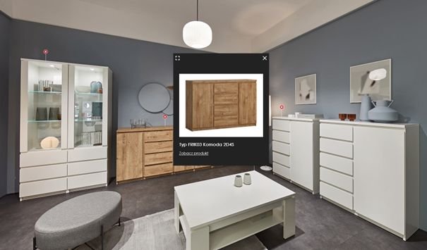 wirtualny spacer Meble Wójcik