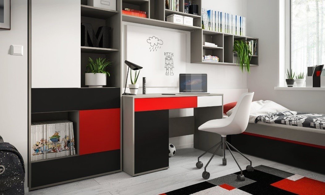 szafa narożna pokój młodzieżowy